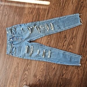 We the Free Size 24 Ripped Jeans Denim Destructed